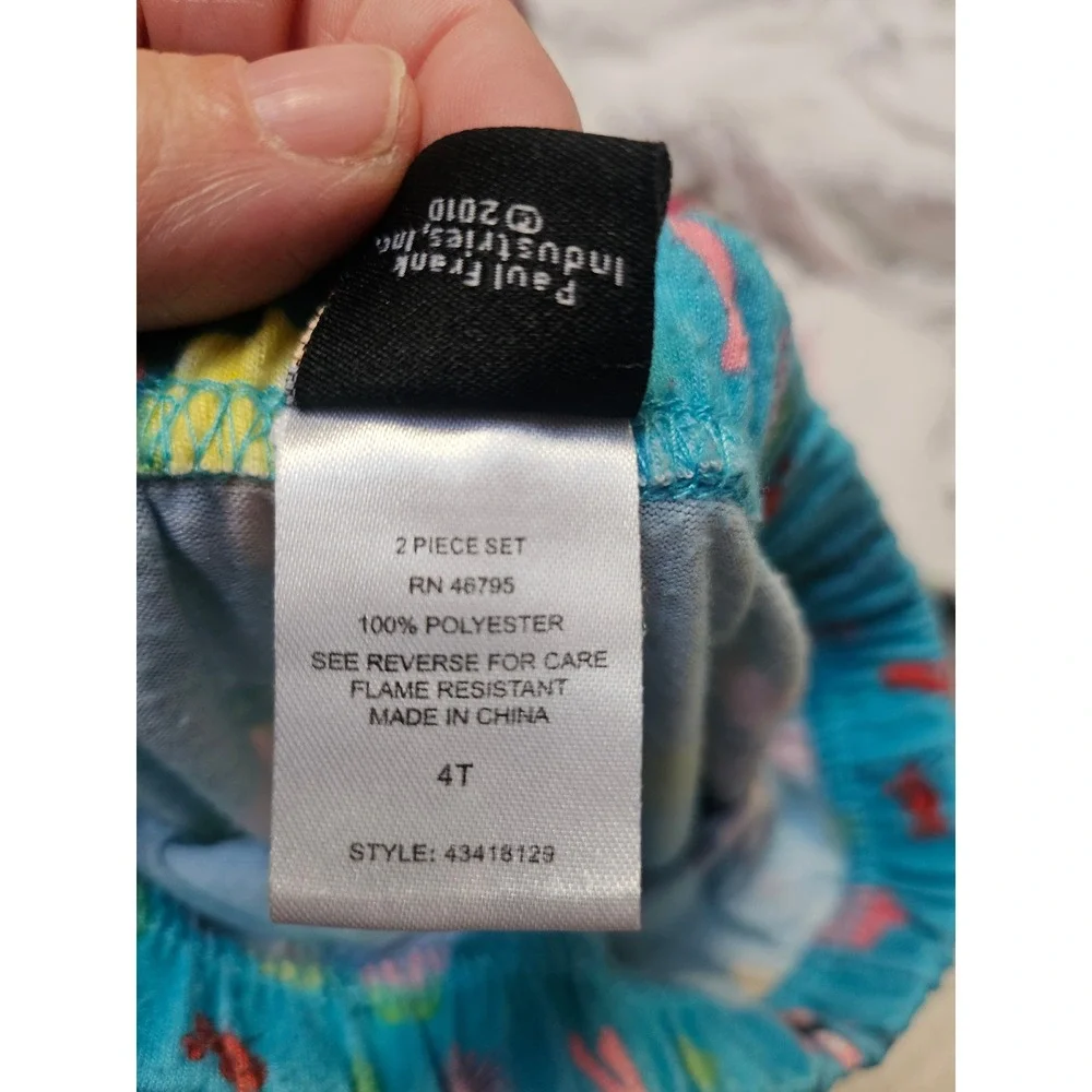 Paul Frank for Target Julius Monkey Balloon Pajama Pants Blue Kids 4T 43418129